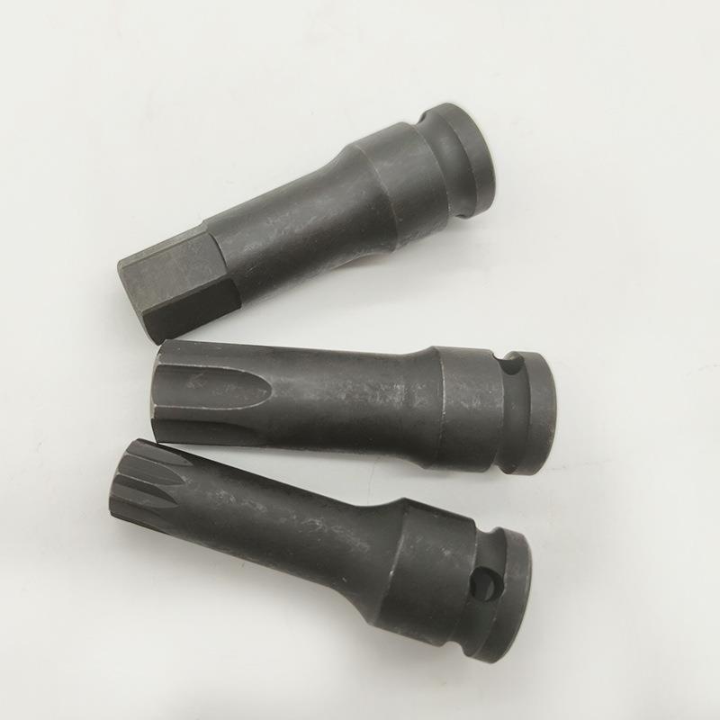 3/4寸1寸铬钼钢气动连体压配批头旋具套筒装汽修工具梅花套筒扳手