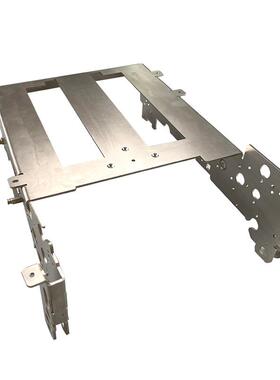 不锈钢钣金件激光切割下料折弯成型1.0ATM机金融设备精密钣金加工