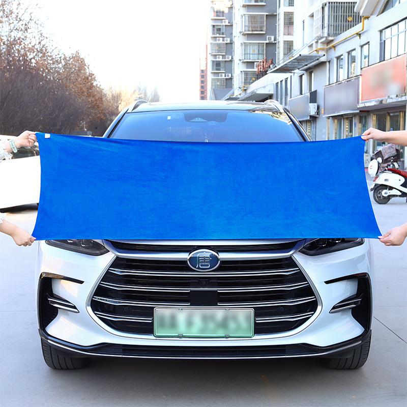 洗车毛巾汽车专用擦车布加厚大号柔软强吸水不掉毛擦玻璃无痕抹布