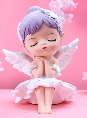 创意新款礼品贝拉芭蕾女孩大容量硬币收纳搪胶储蓄罐学生礼品摆件