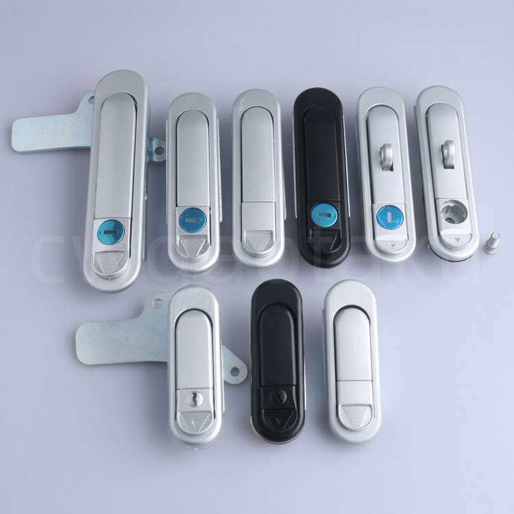 新AB302-1-2-G不锈钢平面锁 电柜箱弹跳锁 AB301配电柜锁AB303-2