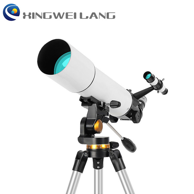 80500天文望远镜高倍高清学生成人观星望远镜80mm大口径带寻星镜
