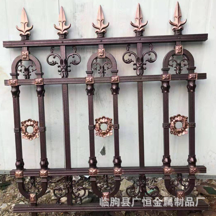 铝艺护栏铝合金院子别墅栅栏院墙栏杆围栏庭院室外户外订置铝艺