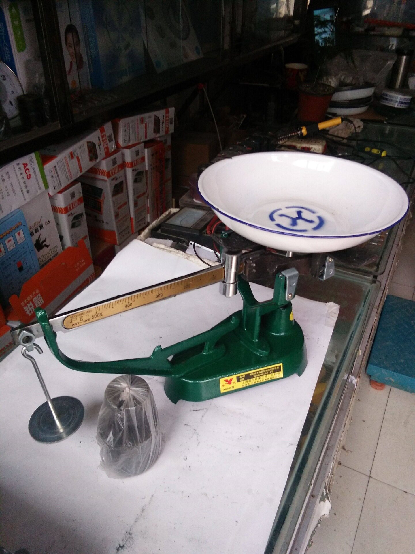 AGT-10型kg案秤磅秤机械磅台称食品称老式磅秤台秤配磅铊增铊