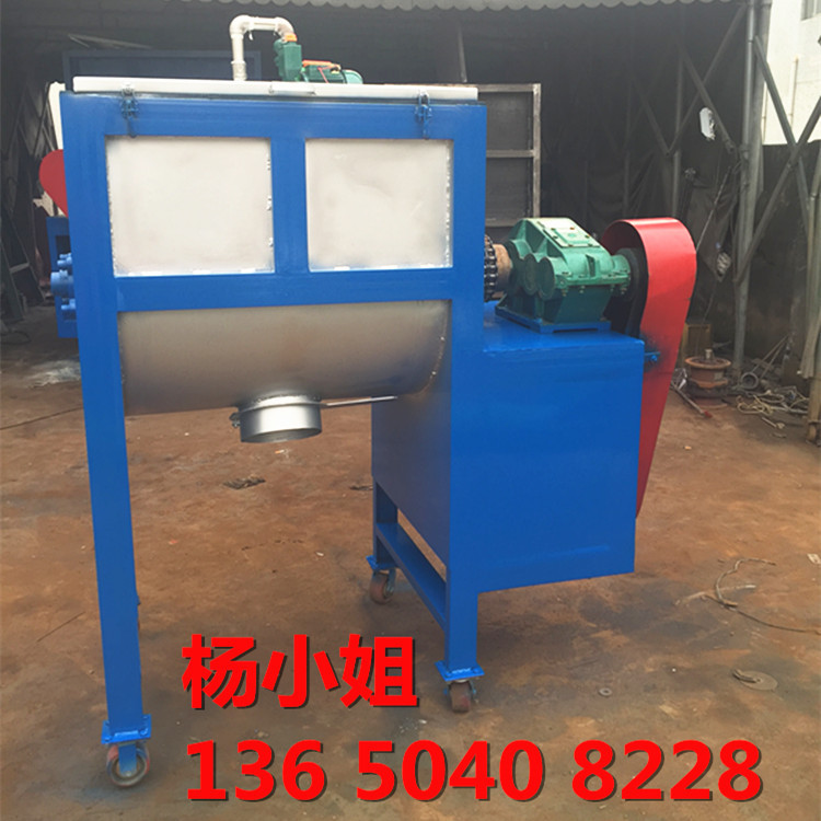 腻子粉卧式搅拌机福建膏体卧式搅拌机山东水泥沙粉体混合搅拌机厂