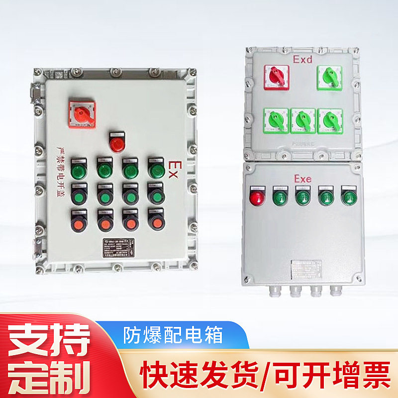 防爆按钮接线箱开关控制仪表电源箱防爆配电箱照明动力检修配电柜