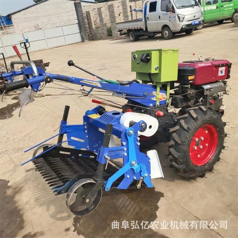 新款多用途小型收获机大蒜花生起果机土豆洋芋地瓜薯类快速出土机