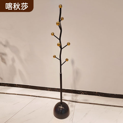 意式衣帽架家用落地挂衣架卧室网红客厅轻奢立式玄关可移动
