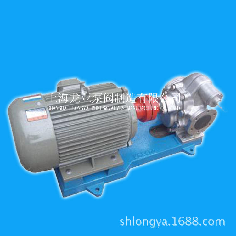 上海供应YCB-G4-0.6中高压齿轮泵 电动注油泵 龙亚泵业 品质保证