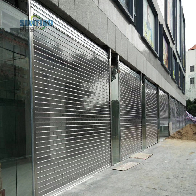 自动快速卷帘门专用电动防火静音商用卷闸门店铺智能不锈钢卷帘门