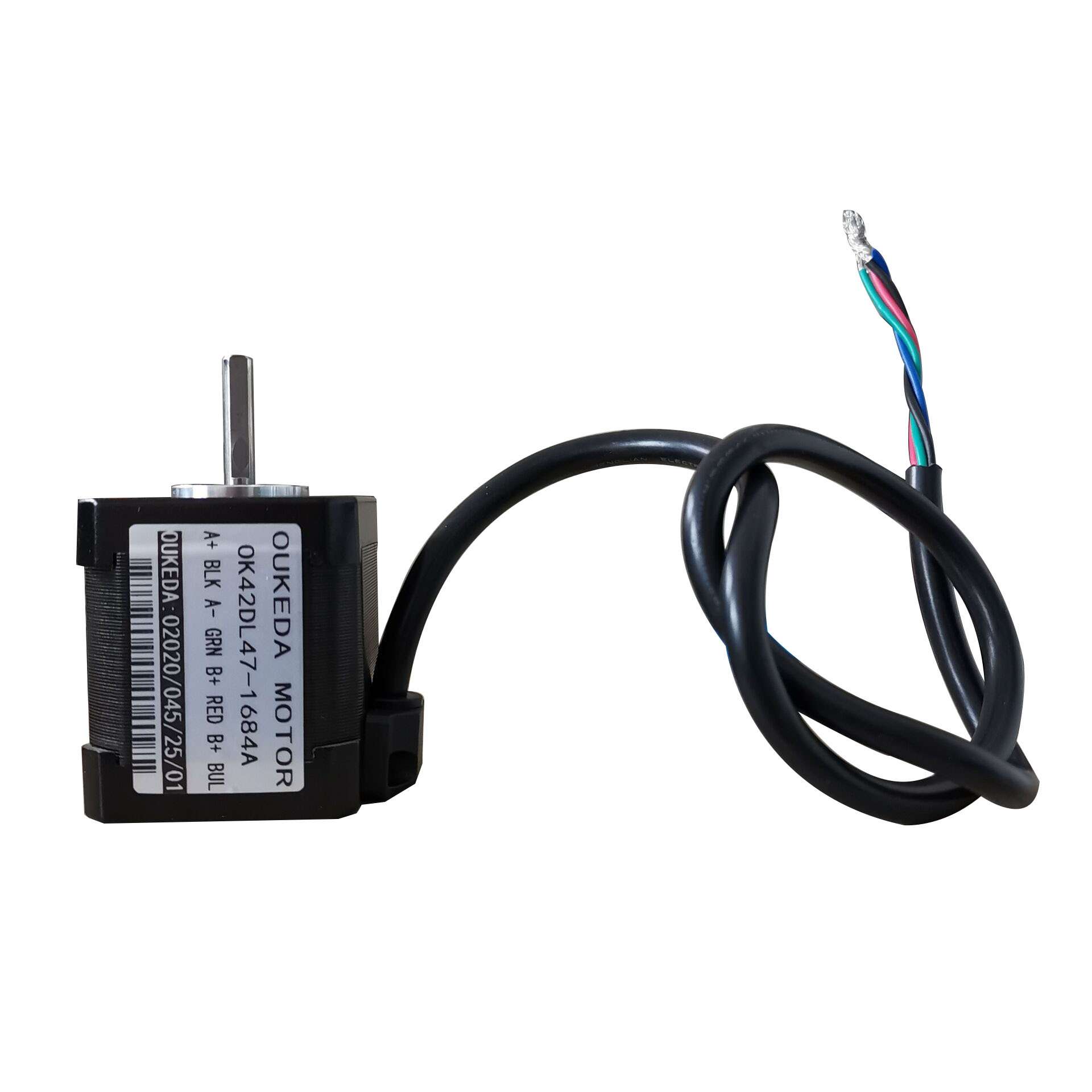 OK42DL47-1684A NEMA17 Cable stepper motor 42mm 0.45NM
