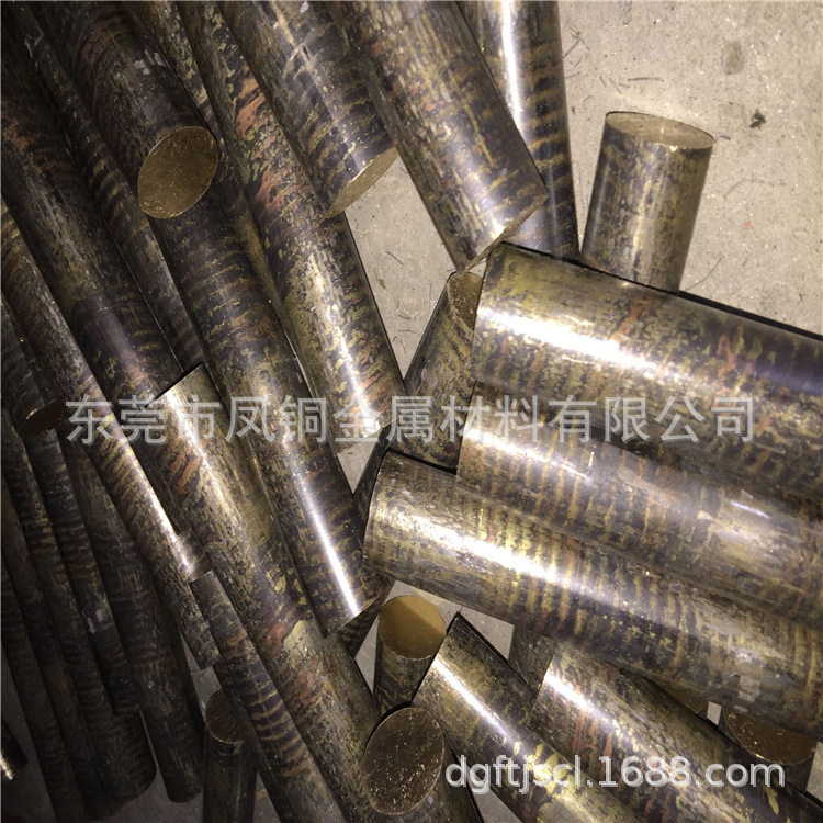 环保易车削C54400锡磷青铜棒1.8mm4.7mm12mm现货齐全精磨磷铜棒