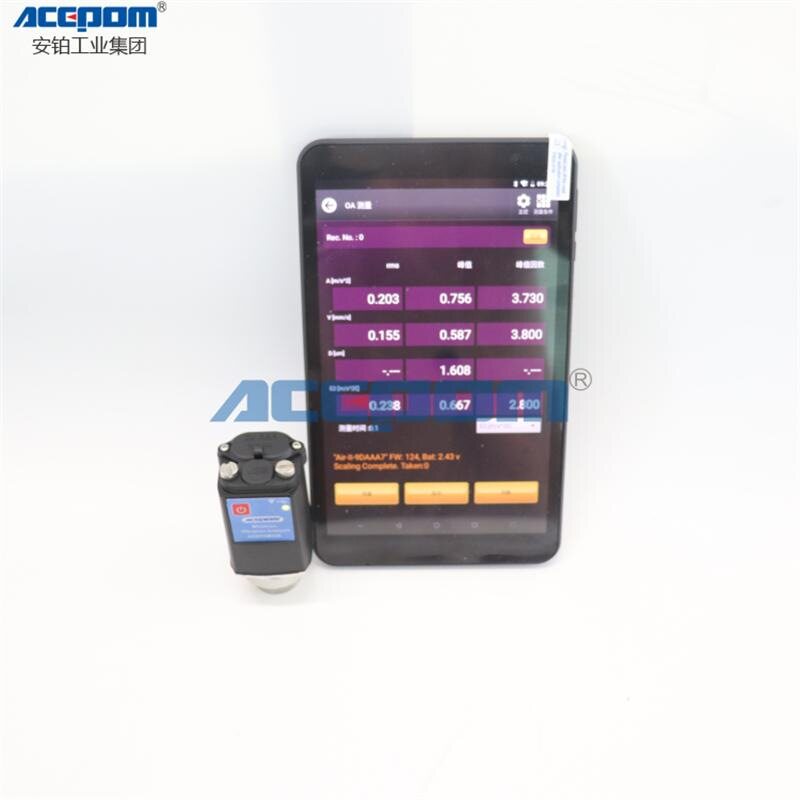 原装正品便携无线掌上振动分析仪ACEPOM328 工程设备故障诊断仪