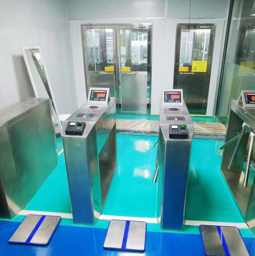 工厂直销304不锈钢三辊闸感应工地考勤景区票务灯条款门禁通道闸