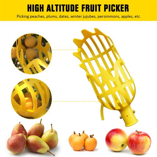 好货2pcs Plastic Fruit Picker Professional Fruit Catcher Gar