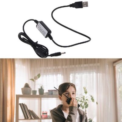 极速PG-3J Walkie-Talkie Charging Cable USB Charger for kenwo