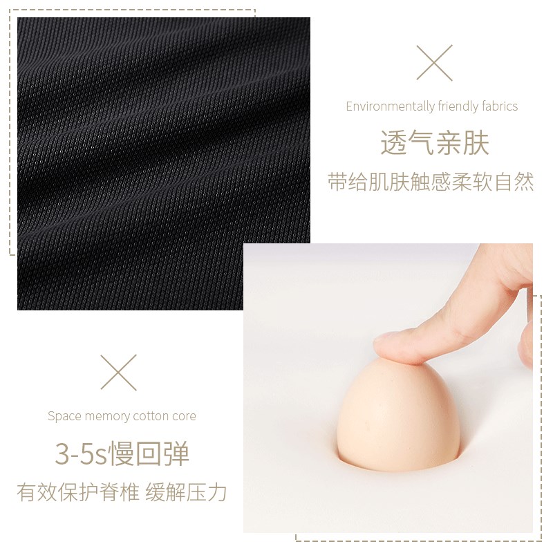 汽车靠垫腰垫护腰座椅腰靠腰部支撑记忆棉车用靠枕腰枕靠背腰垫