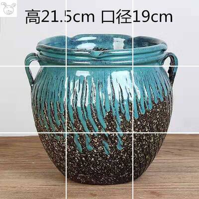 极速+特大师多肉植物花盆套装法高老桩陶瓷花盆简约号陶罐粗陶特