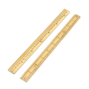 家用做衣服木质竹尺手工裁剪测量衣布匹老式裁缝尺市尺米尺戒直尺