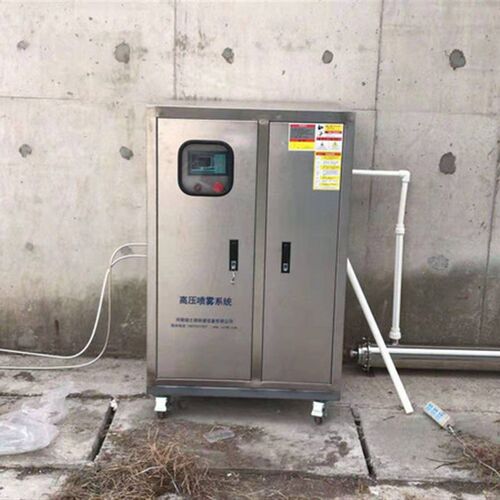 极速高压加湿机喷雾园林景观造雾器 除尘设备 雾森主机雾化水泵40