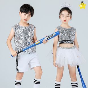 爱你舞蹈服装裙六一儿童合唱团朗诵比赛演出服中小学生校服学院风