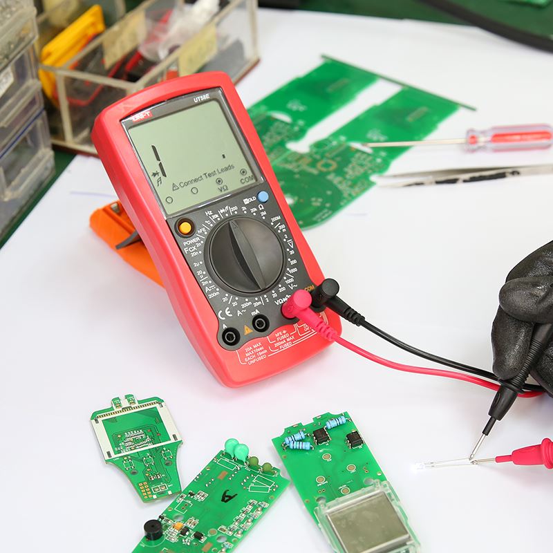 。UT58A/58B/58C/58D58E数字万用电表工业维修电工自动大屏数显