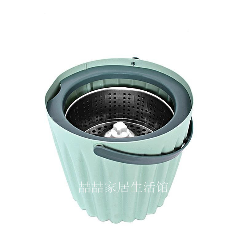 迷你单桶旋转拖把桶甩干桶单驱动自动地拖拖布桶家用墩布省力拖把