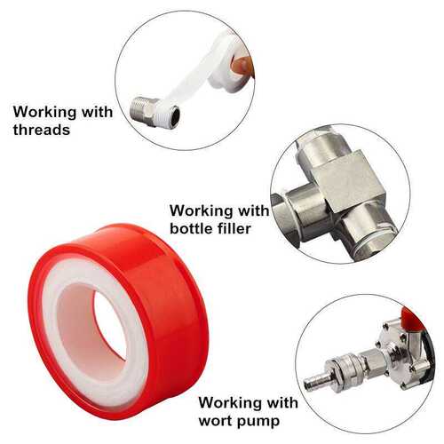 好货4 pcs roll PTFE Thread Seal Tape Water Pipes Teflon Plum