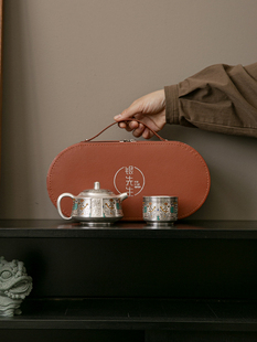 采购产品镀银茶壶,茶杯,家庭个人功夫茶具,陶瓷茶杯,中秋节教