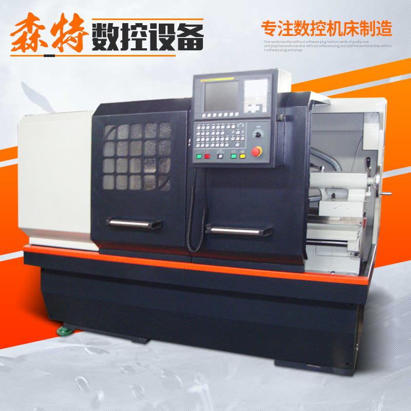 CK6140A微型数控车床 无级变速高精密自动送料卧式硬轨数控车床