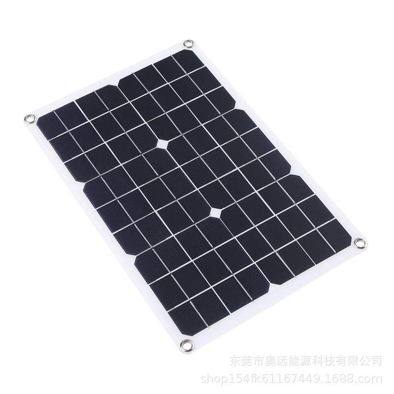 单晶硅20W太阳能板充电器户外应急太阳能手机汽车游艇充电光伏板