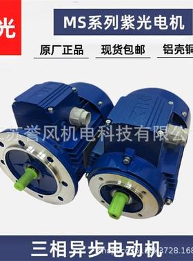 紫光电机MS8014MS8024MS8034三相异步电动机中研技术交流马达