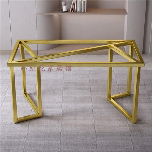 岩板桌腿桌脚支架茶几底座不锈钢大理石餐桌腿大板桌架金属支撑脚