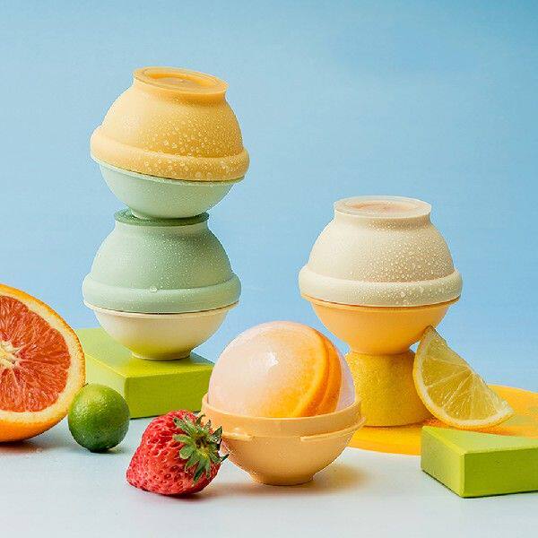 Ice Hockey Making Mould 6cm Whiskey Cocktail Ice Cube Mold