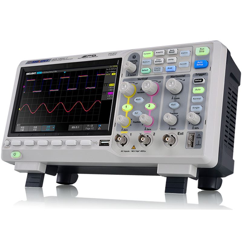 。鼎阳数字萤光示波器SDS1202X-C/SDS1104X-C数字示波器200M
