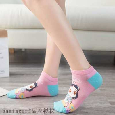 推荐New socks Princess straight board socks parent-child car