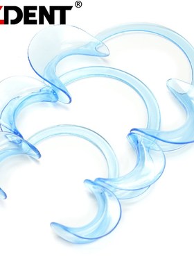 5pcs /Set Azdent Dental Mouth Opener Orthodontic C Shape Gag