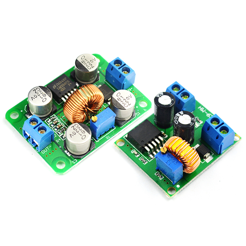 DC可调升压模块lm2587大功率升稳压电源板3V5V12V转19V24V30V36V
