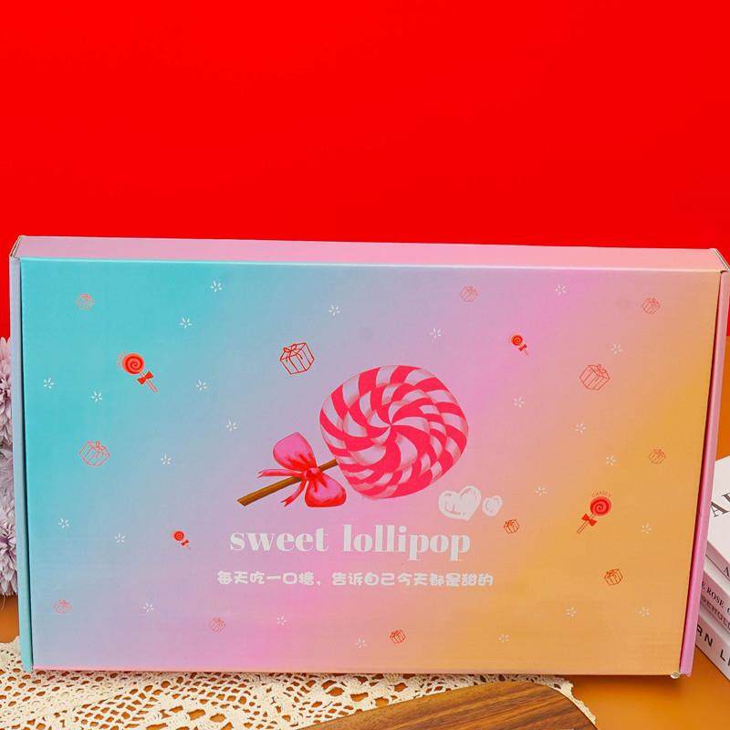 超大波板糖1000g网红创意高颜值七彩五彩功夫棒棒糖儿童节日糖果