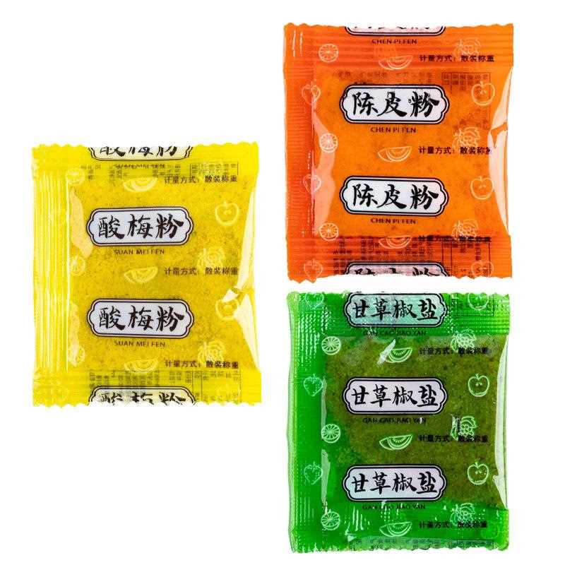 酸梅粉沾水果话梅粉梅子粉甘梅粉陈皮粉甘草辣椒盐潮汕水果调料
