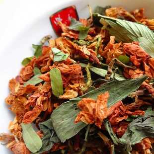 百花草益寿茶农家凉茶罗汉果花甜叶菊山密草润喉花茶野生肝火口臭