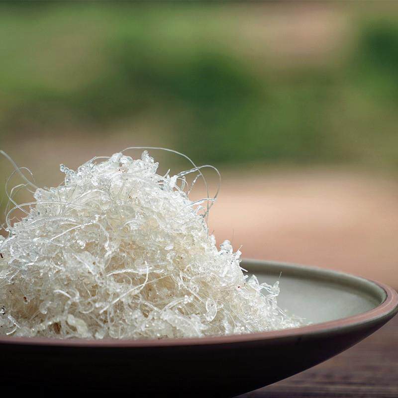 一级小龙须雪燕野生 拉丝植物燕窝 搭配桃胶皂角米100g