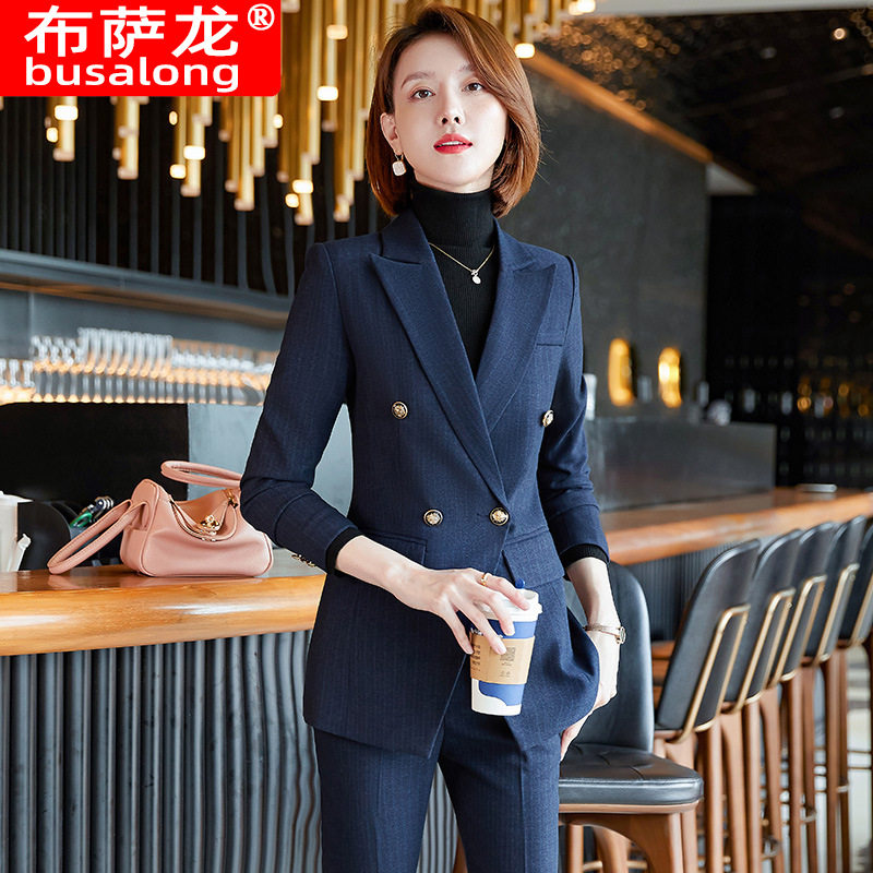 职业套装女秋冬气质春秋新款正装时尚女装外套高端工装西装工作服