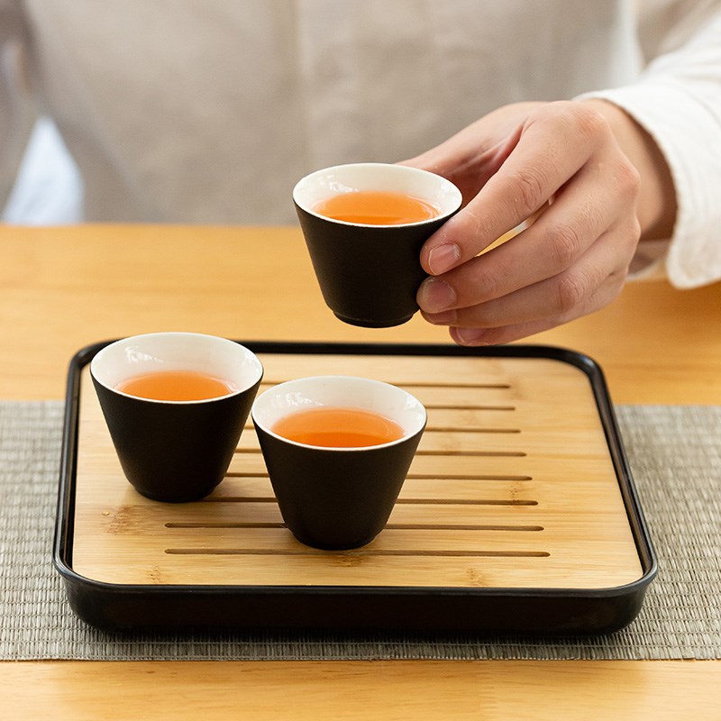 单人快客杯便携式旅m行茶具小套随身户外茶盘包泡茶壶茶杯家用简
