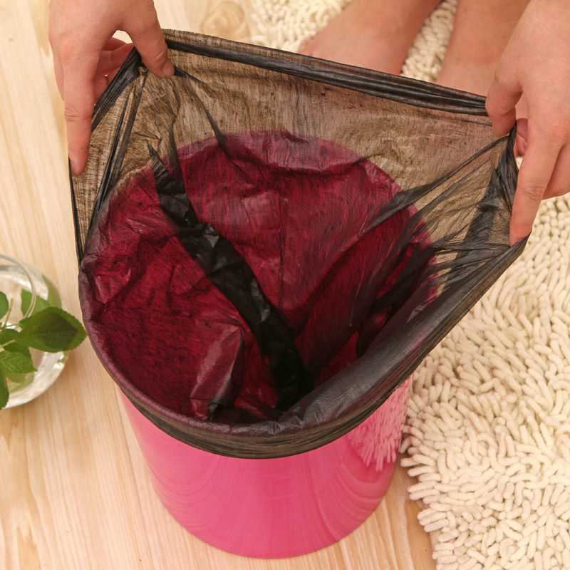 新款直销家用垃圾袋卷装塑料袋通用圾垃袋平口增厚型一次性宿舍厕