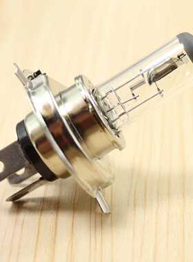 新款直销H4汽车灯泡12V24V  P43T三爪前大灯60/55w 远近光100/90w