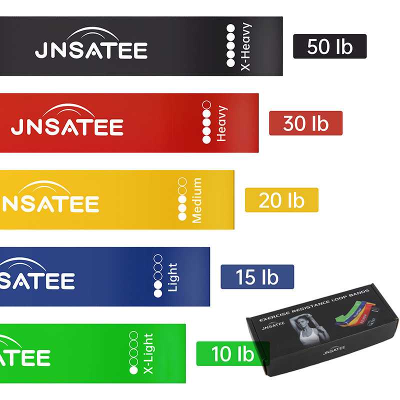 新款直销健身深蹲弹力带力量训练拉力带乳胶环行圈运动伸展瑜伽带