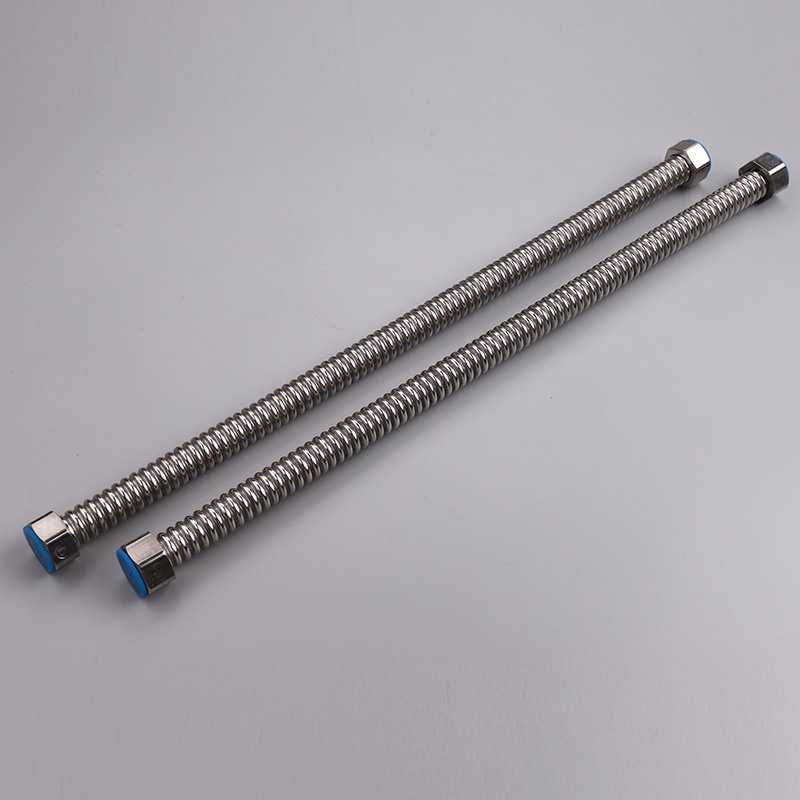 新款直销4分波纹管304不锈钢进水软管热水器冷热防爆金属软管水管