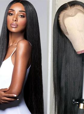 新款直销亚马逊跨境假发欧美中分长直发假发女士全头套假发wigs