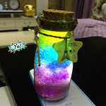 新款直销DIY幸运星玻璃瓶木塞漂流瓶许愿瓶创意星空瓶彩虹瓶星星,家装灯饰光源,氛围灯,淘宝优惠券,粉丝福利购,淘宝优惠卷